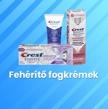 Fehérítő fogkrémek - Crest