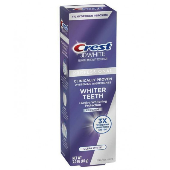 Crest 3D White PROFESSIONAL 4% Hydrogen Peroxide ULTRA WHITE fogfehérítő fogkrém