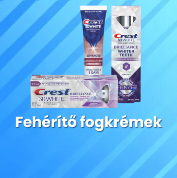 Fehérítő fogkrémek - Crest