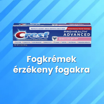 Fogkrémek az érzékeny fogakra