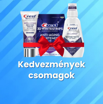 Kedvező árú Crest termékcsomagok