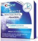 A Crest 3D White 1-hour EXPRESS fehérítő matricával ragyogóan fehér mosolyt ér el már egy óra fehérítés és egyetlen applikáció során!