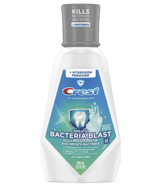 Crest Breath BACTERIA BLAST szájvíz