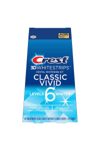 Fogfehérítő matrica Crest 3D Whitestrips Classic Vivid