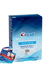 Fogfehérítő matrica Crest 3D VIVID WHITE