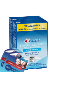 Előnyös dupla csomag Crest 3D VIVID WHITE