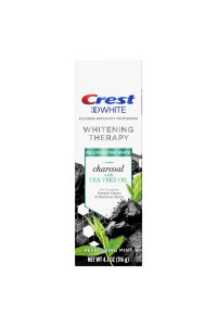 Crest 3D WHITE CHARCOAL Tea Tree Oil fekete fehérítő fogkrém