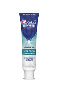 Crest 3D WHITE ADVANCED DEEP CLEAN fehérítő fogkrém Crest 3D WHITE ADVANCED DEEP CLEAN fehérítő fogkrém