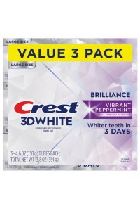 Kedvezményes 3-csomag Crest 3D White BRILLIANCE