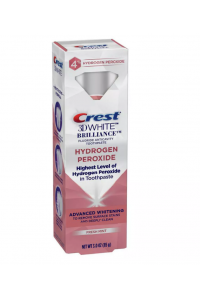 Crest 3D White BRILLIANCE 4% Hydrogen Peroxide fehérítő fogkrém