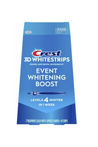 Fogfehérítő matrica Crest 3D Whitestrips EVENT WHITENING BOOST