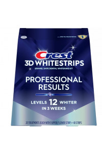 Crest 3D Whitestrips PROFESSIONAL RESULTS fogfehérítő matrica