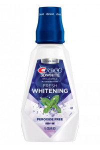 Crest 3D White BRILLIANCE FRESH WHITENING Vibrant Mint szájvíz 500 ml