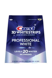 Crest 3D Whitestrips PROFESSIONAL WHITE fogfehérítő matrica