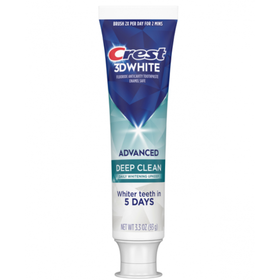 Crest 3D WHITE ADVANCED DEEP CLEAN fehérítő fogkrém