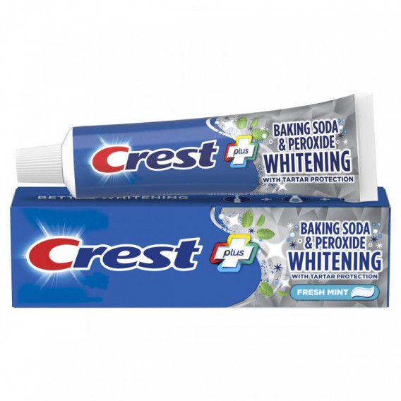 Crest PLUS Baking Soda & Peroxide WHITENING fehérítő fogkrém