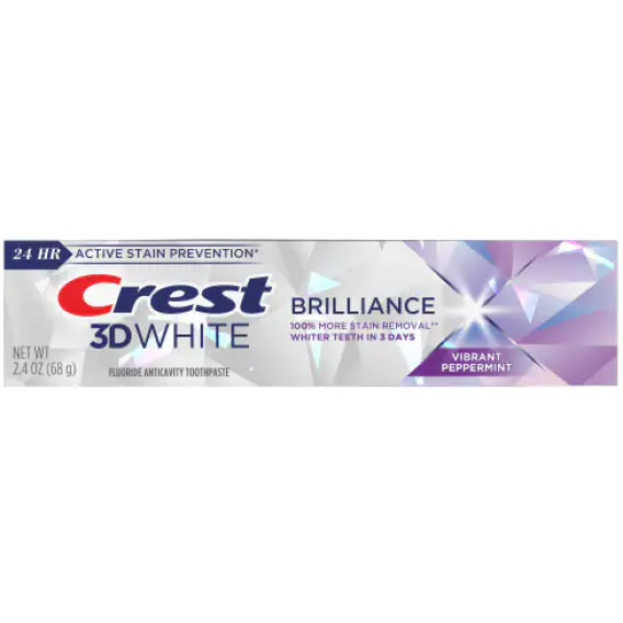 Crest 3D White BRILLIANCE fehérítő fogkrém - 68 g