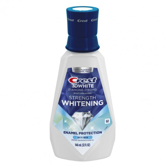Crest 3D White DIAMOND STRONG STRENGTH WHITENING Arctic Fresh szájvíz