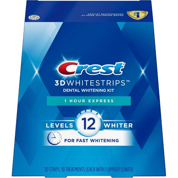 Crest 3D White 1-hour Express fogfehérítő matricát